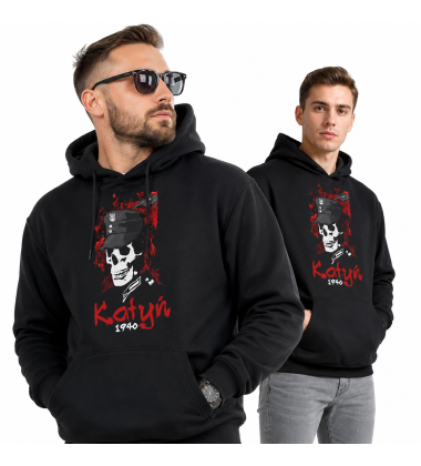 BLUZA Z KAPTUREM KATYŃ